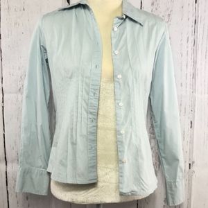 CALVIN KLEIN PETITE LONG SLEEVE SHIRT SIZE 6P